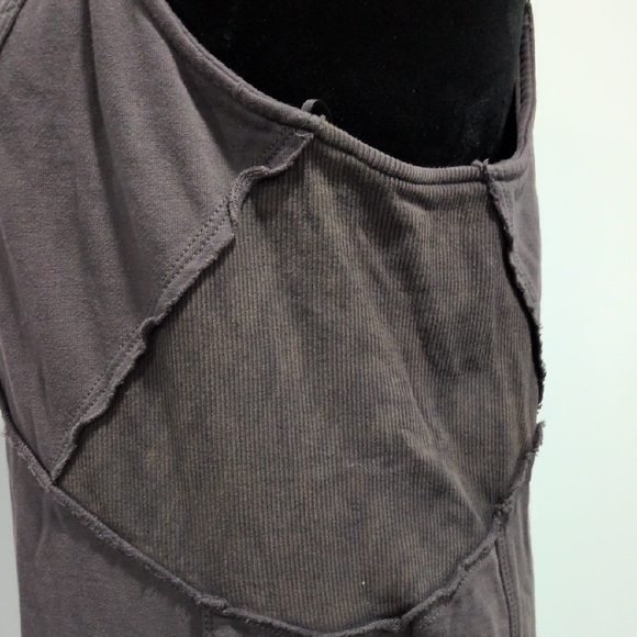 BlueVelvet Charcoal Wide Leg Jumpsuit - Picture 6 of 10